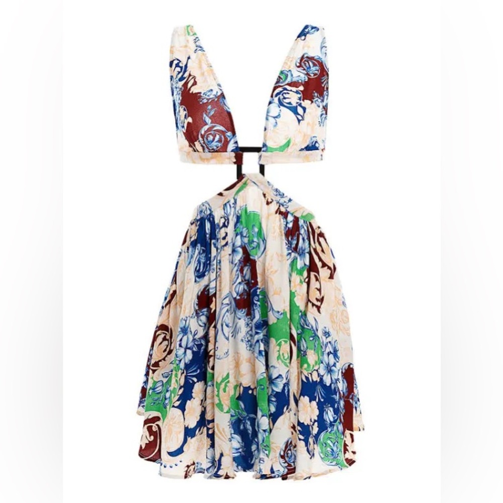 NWT Agua Bendita Gillian Cardumen Dress. Size Large - Picture 4 of 15